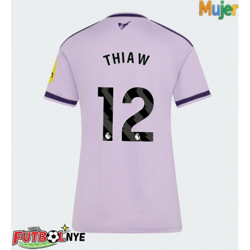 Camiseta Newcastle United Malick Thiaw #12 Tercera Equipación para mujer 2026-27 manga corta